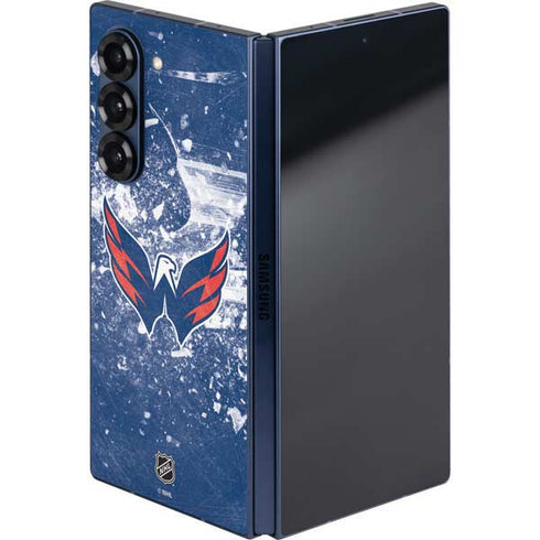 NHL Washington Capitals Frozen Galaxy Z Fold6 Skin