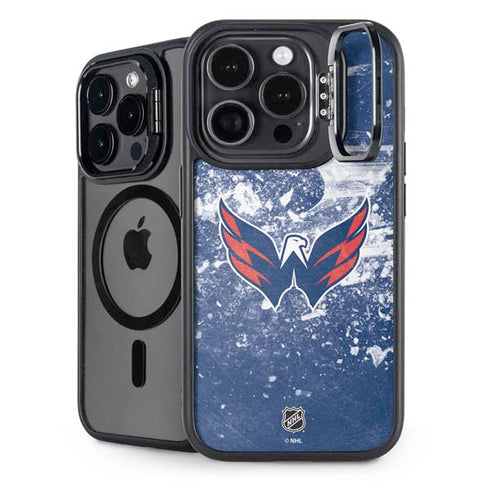 NHL Washington Capitals Frozen iPhone 13 Pro Kickstand Case
