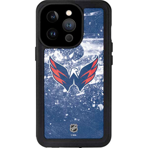 NHL Washington Capitals Frozen iPhone 15 Pro Waterproof Case