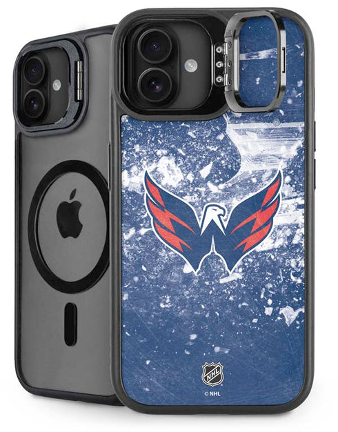 NHL Washington Capitals Frozen iPhone 16 Plus Kickstand Case