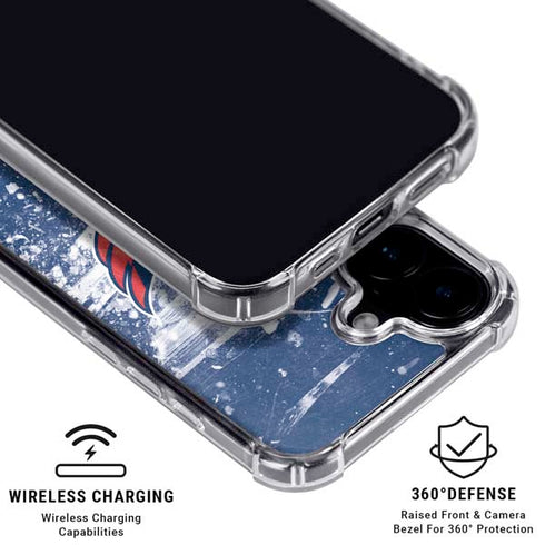 NHL Washington Capitals Frozen iPhone 16 Plus MagSafe Case
