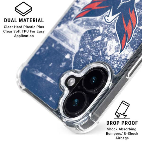 NHL Washington Capitals Frozen iPhone 16 Plus MagSafe Case
