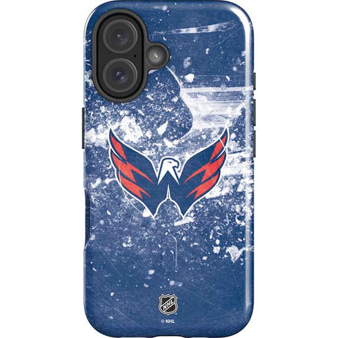 NHL Washington Capitals Frozen iPhone 16 Plus Magsafe Impact Case