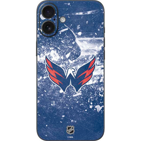 NHL Washington Capitals Frozen iPhone 16 Plus Skin