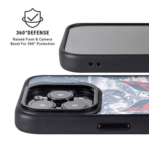 NHL Washington Capitals Frozen iPhone 16 Pro Max Kickstand Case