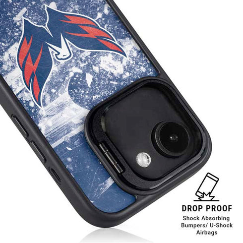 NHL Washington Capitals Frozen iPhone 16e Kickstand Case