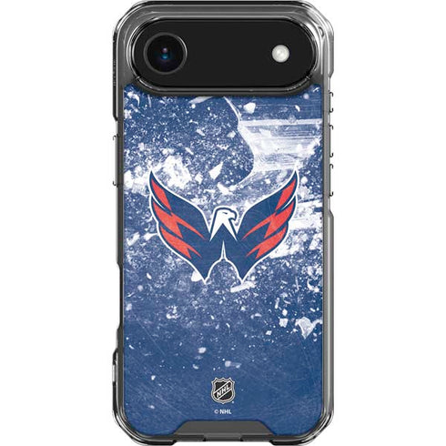 NHL Washington Capitals Frozen iPhone 17 Air Clear Case