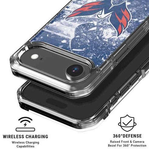 NHL Washington Capitals Frozen iPhone 17 Air Clear Case
