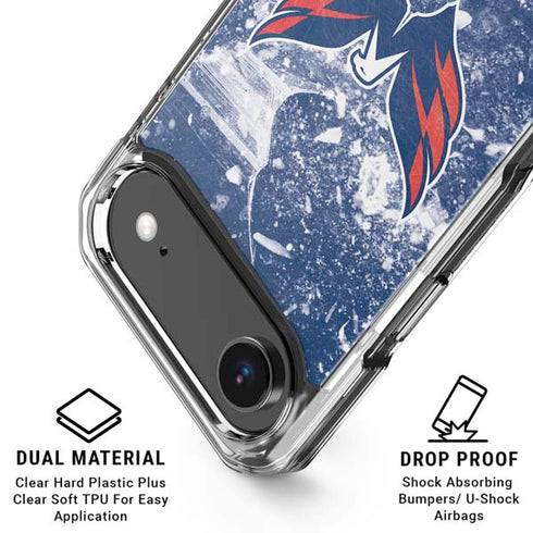 NHL Washington Capitals Frozen iPhone 17 Air Clear Case