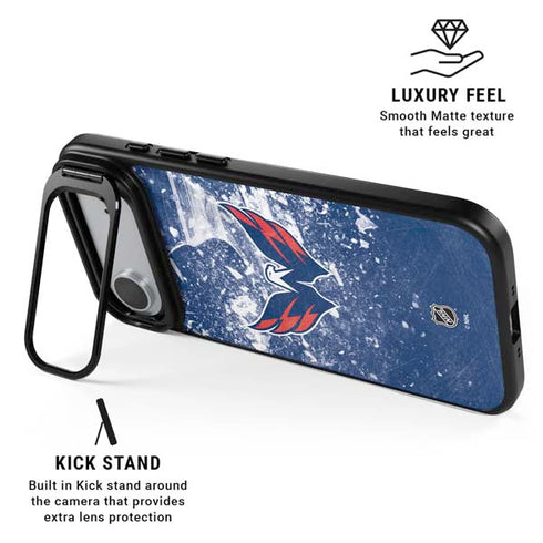 NHL Washington Capitals Frozen iPhone 17 Air Kickstand Case