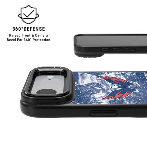 NHL Washington Capitals Frozen iPhone 17 Air Kickstand Case