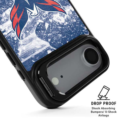 NHL Washington Capitals Frozen iPhone 17 Air Kickstand Case
