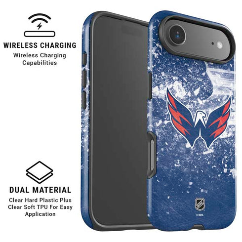 NHL Washington Capitals Frozen iPhone 17 Air Magsafe Impact Case