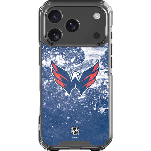 NHL Washington Capitals Frozen iPhone 17 Pro Clear Case
