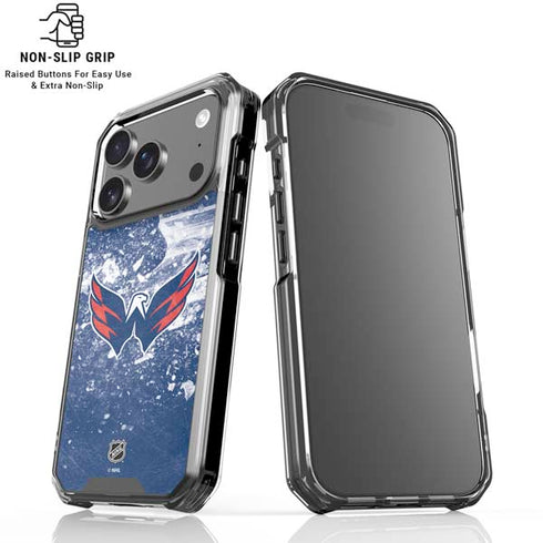 NHL Washington Capitals Frozen iPhone 17 Pro Clear Case
