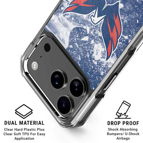 NHL Washington Capitals Frozen iPhone 17 Pro MagSafe Case