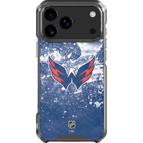 NHL Washington Capitals Frozen iPhone 17 Pro Max Clear Case