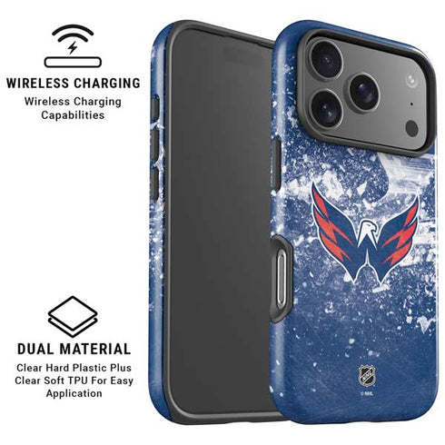NHL Washington Capitals Frozen iPhone 17 Pro Max Magsafe Impact Case