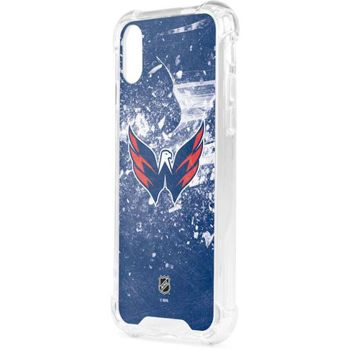 NHL Washington Capitals Frozen iPhone XS Clear Case
