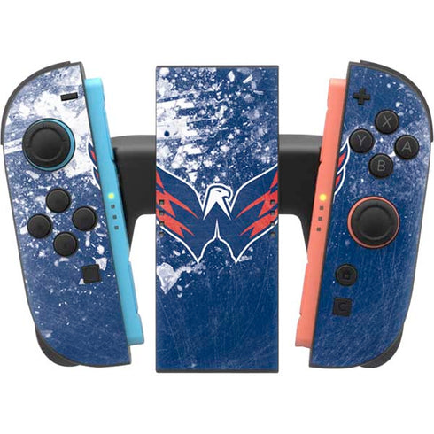 NHL Washington Capitals Frozen Nintendo Switch 2 (2025) Joy-Con Controller Skin