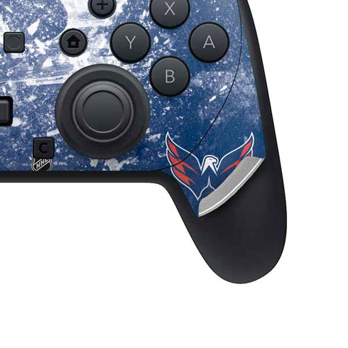 NHL Washington Capitals Frozen Nintendo Switch 2 (2025) Pro Controller Skin