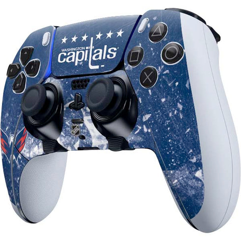 NHL Washington Capitals Frozen PS5 DualSense Edge Pro Controller Skin