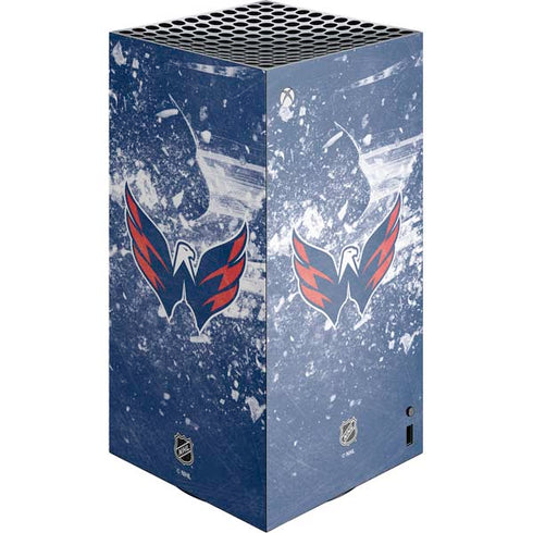 NHL Washington Capitals Frozen XBox Series X Digital Edition Console Skin
