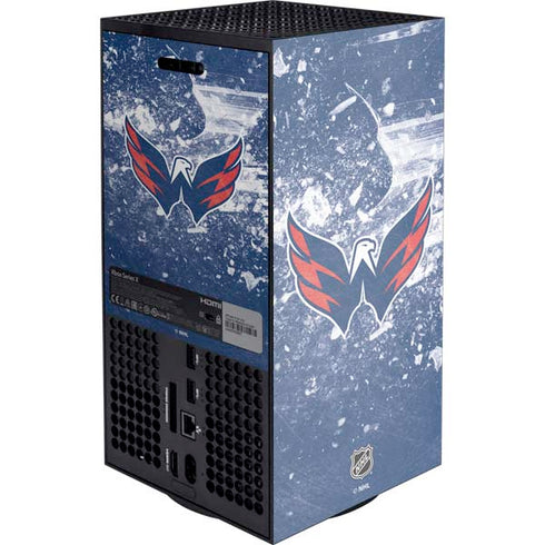 NHL Washington Capitals Frozen XBox Series X Digital Edition Console Skin