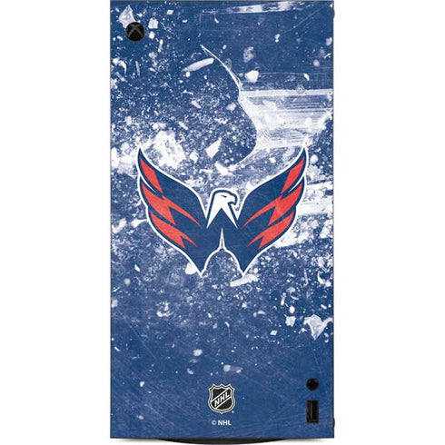 NHL Washington Capitals Frozen XBox Series X Digital Edition Console Skin