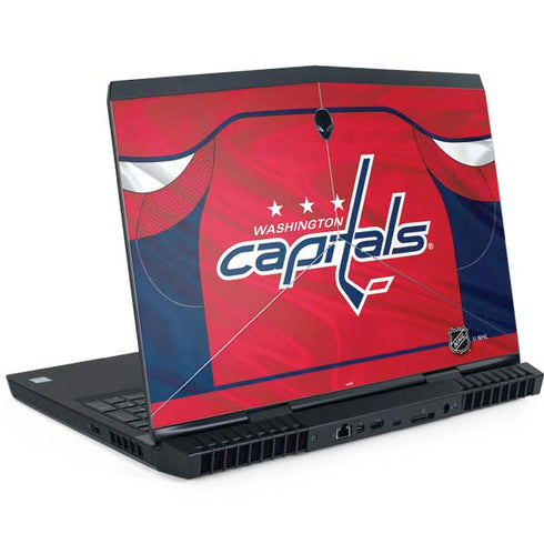 NHL Washington Capitals Home Jersey Dell Alienware Skin