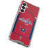NHL Washington Capitals Home Jersey Galaxy A16 5G Clear Case