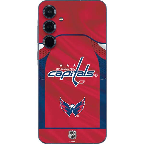 NHL Washington Capitals Home Jersey Galaxy A35 5G Skin