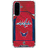 NHL Washington Capitals Home Jersey Galaxy A36 5G Clear Case