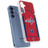 NHL Washington Capitals Home Jersey Galaxy A55 5G Clear Case