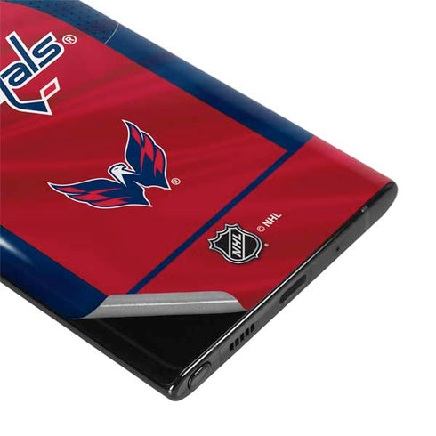 NHL Washington Capitals Home Jersey Galaxy Note 10 Plus Skin