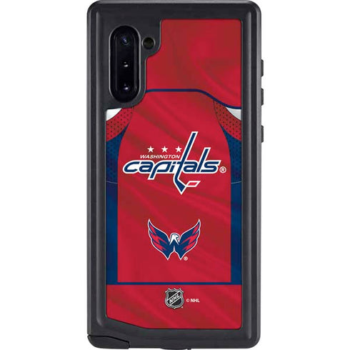 NHL Washington Capitals Home Jersey Galaxy Cases