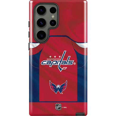NHL Washington Capitals Home Jersey Galaxy S23 Ultra Pro Case