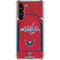 NHL Washington Capitals Home Jersey Galaxy S24 FE Clear Case