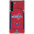 NHL Washington Capitals Home Jersey Galaxy S24 FE Clear Case