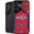 NHL Washington Capitals Home Jersey Galaxy S24 FE Kickstand Case