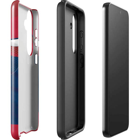 NHL Washington Capitals Home Jersey Galaxy S25 Impact Case