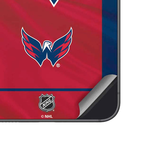 NHL Washington Capitals Home Jersey Galaxy S25 Skin
