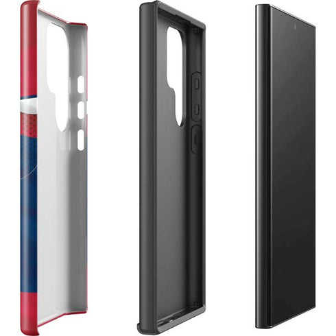 NHL Washington Capitals Home Jersey Galaxy S25 Ultra Impact Case