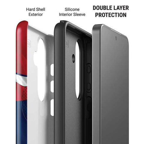 NHL Washington Capitals Home Jersey Galaxy S26 Impact Case
