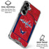 NHL Washington Capitals Home Jersey Galaxy S26 Plus Clear Case