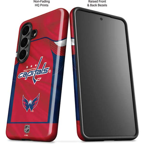 NHL Washington Capitals Home Jersey Galaxy S26 Plus Impact Case