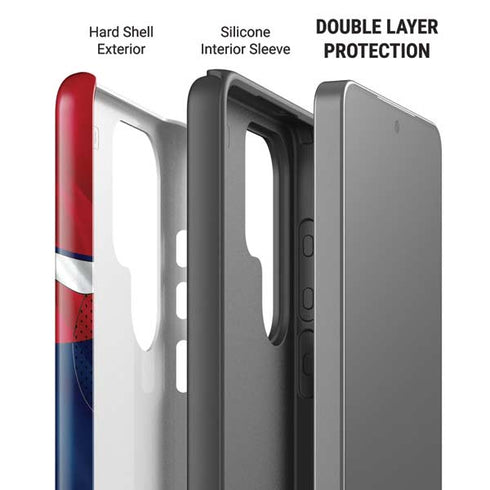 NHL Washington Capitals Home Jersey Galaxy S26 Ultra Impact Case