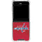 NHL Washington Capitals Home Jersey Galaxy Z Flip6 Clear Case