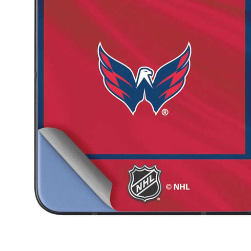 NHL Washington Capitals Home Jersey Galaxy Z Fold5 5G Skin