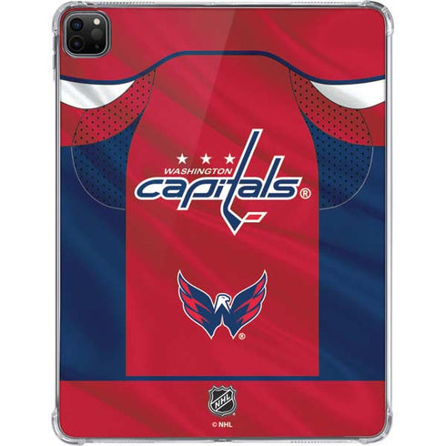 NHL Washington Capitals Home Jersey iPad Pro 11in (2024) Clear Case